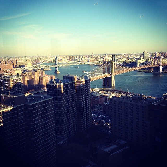 At Stack Exchange HQ so I can finally repay everything I owe them for Stack Overflow.